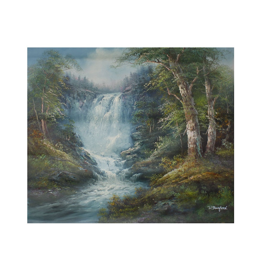 Oil Painting on Canvas by R. Danford : EBTH
