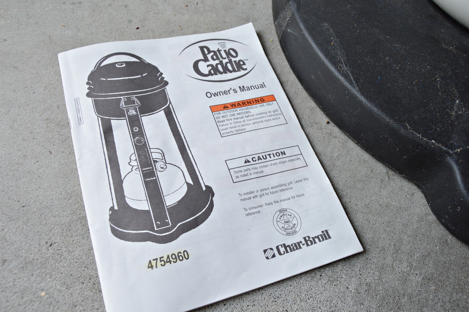 CharBroil Patio Caddie Grill EBTH