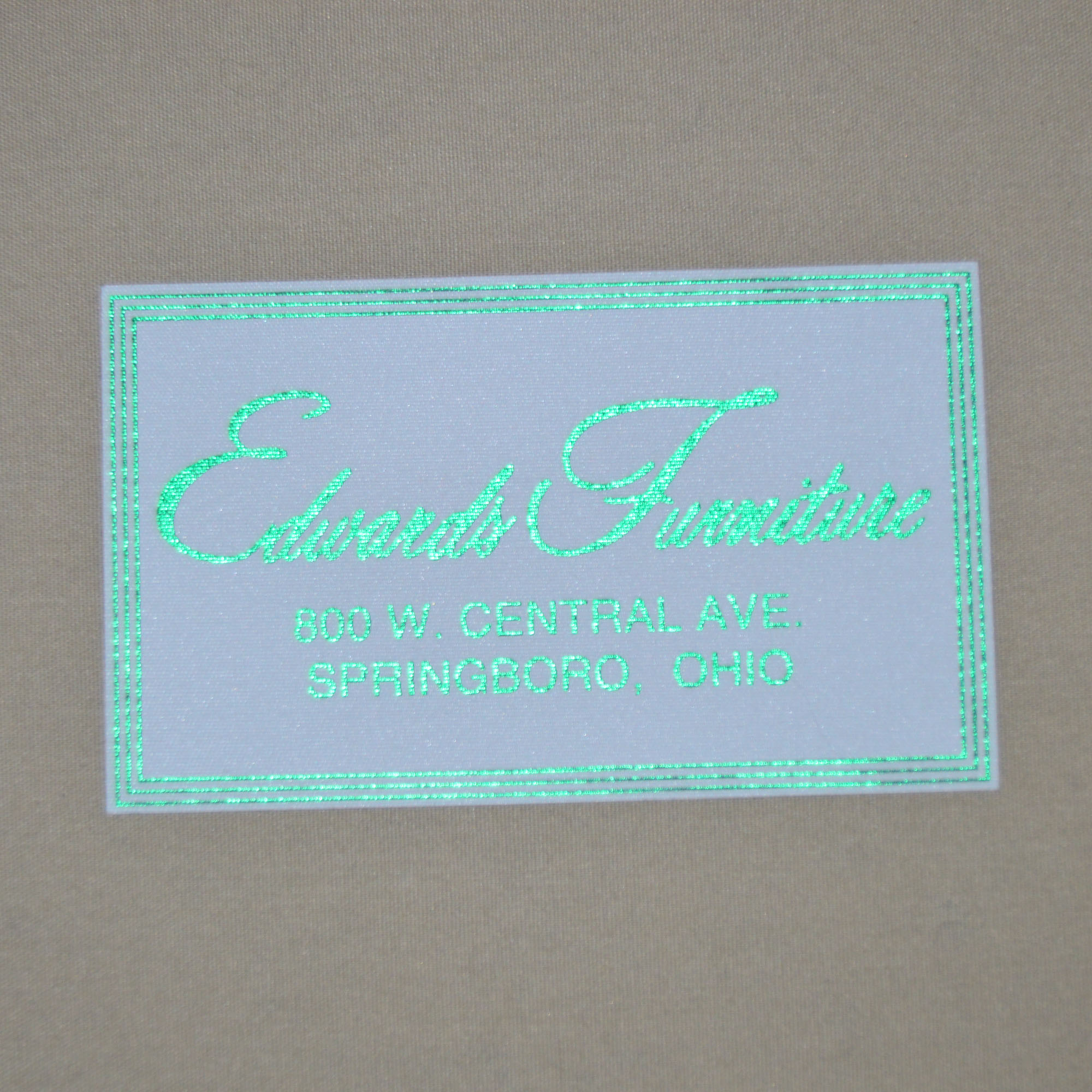 Edwards Furniture Club Chair And Ottoman EBTH