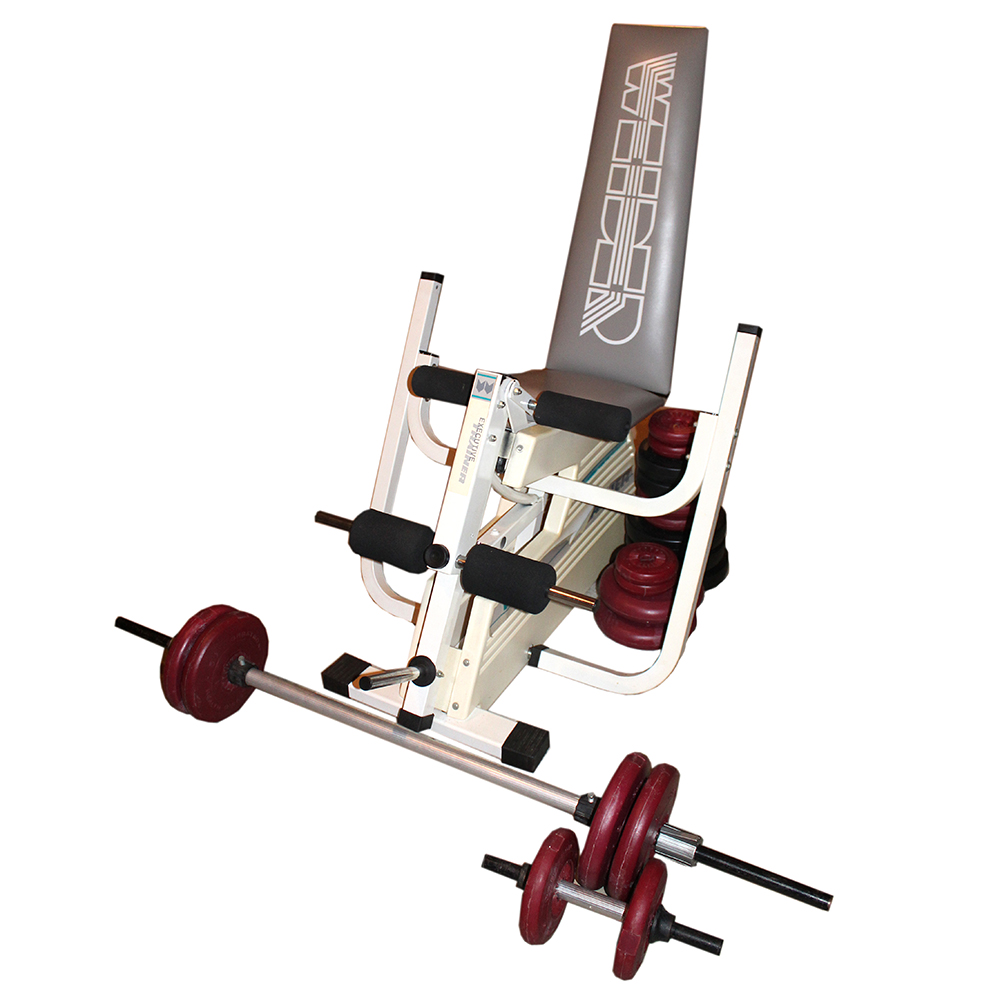 Weider Adjustable Executive Trainer Exercise Bench Ebth