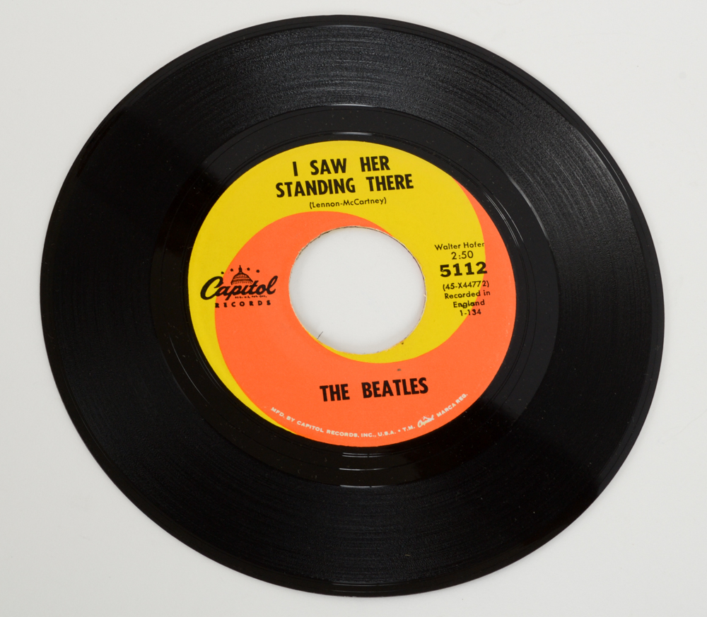 beatles 33 rpm records