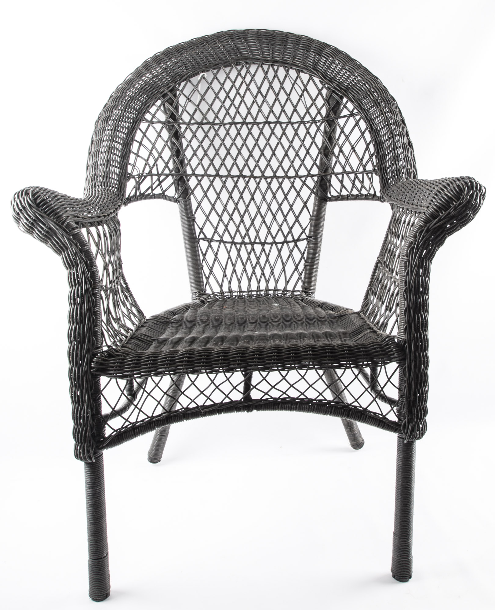 Woven Vinyl Patio Chairs EBTH