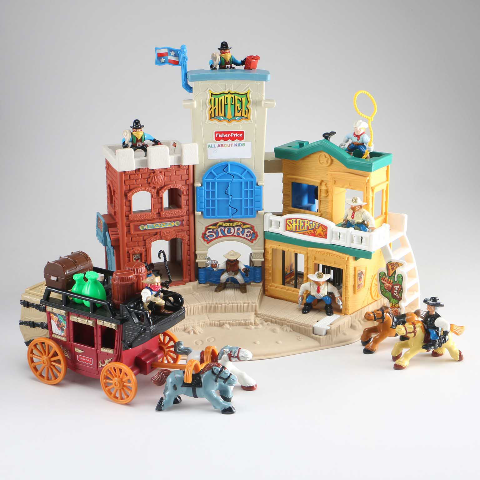 Fisher Price Great Adventures Wild Western Town EBTH