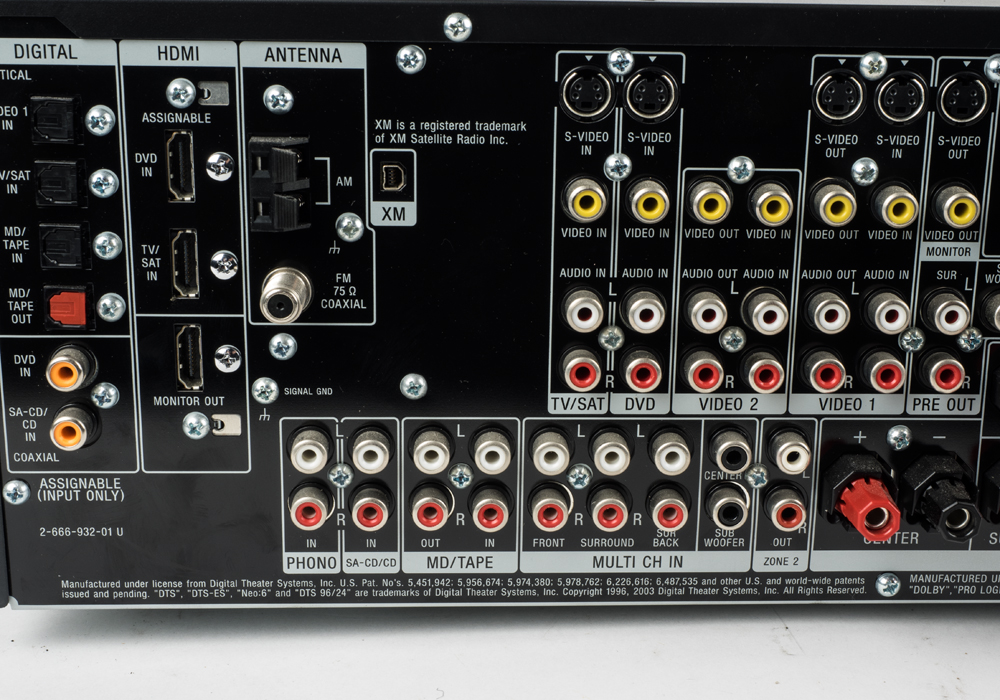 Sony Digital Audio/video Control Center EBTH