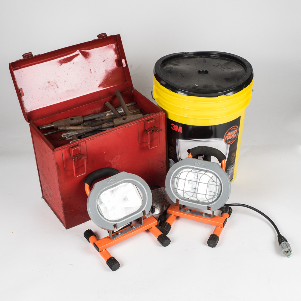 Vintage Thor Electric Drill Hammer and Assorted Tools EBTH