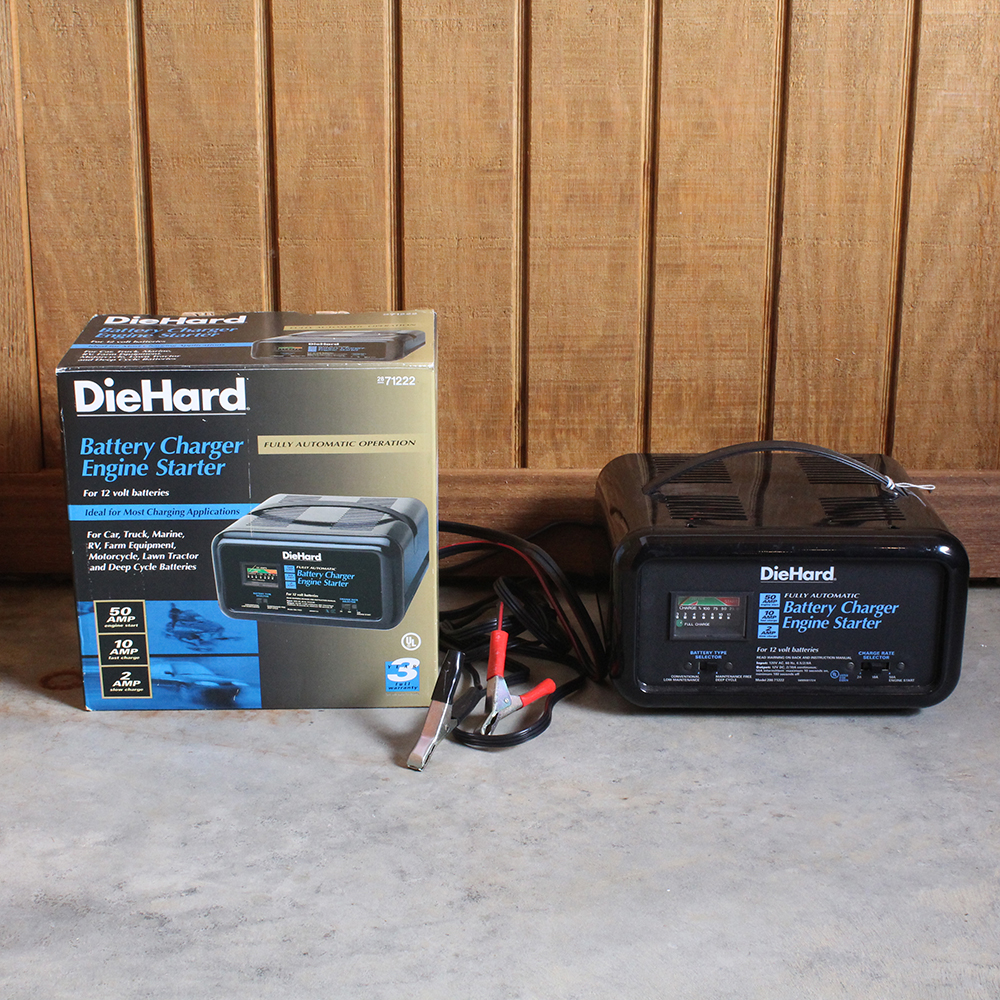 Diehard 12 Volt Battery Charger Manual