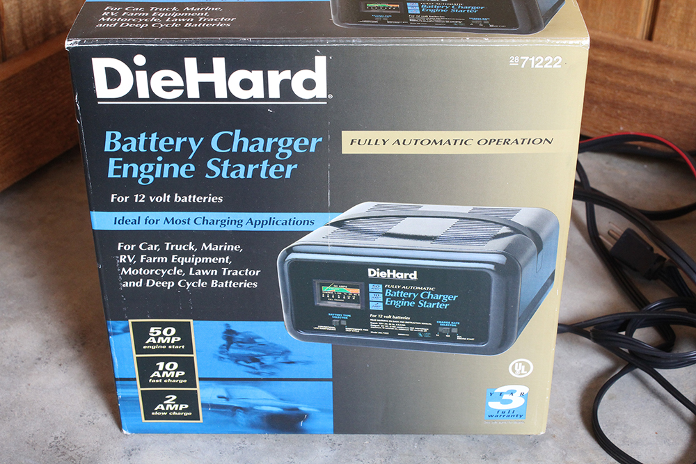DieHard 12 Volt Battery Charger Engine Starter EBTH