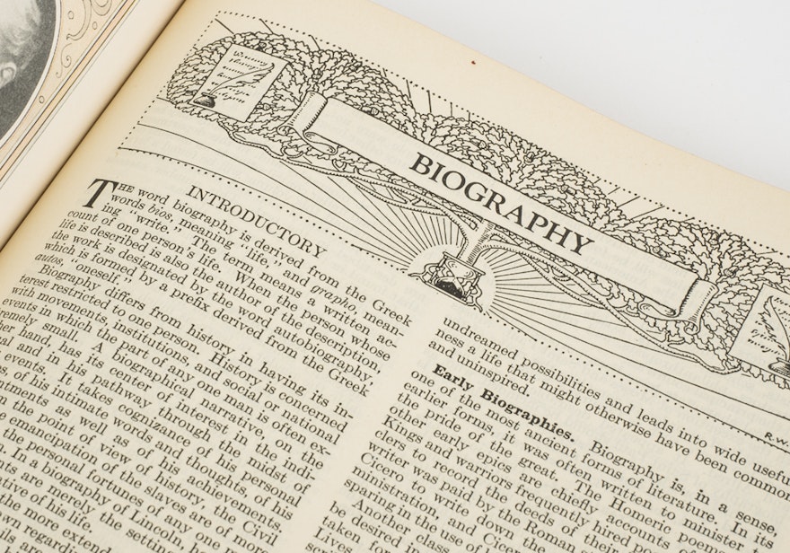 Vintage "Lincoln Library of Essential Information" Book | EBTH