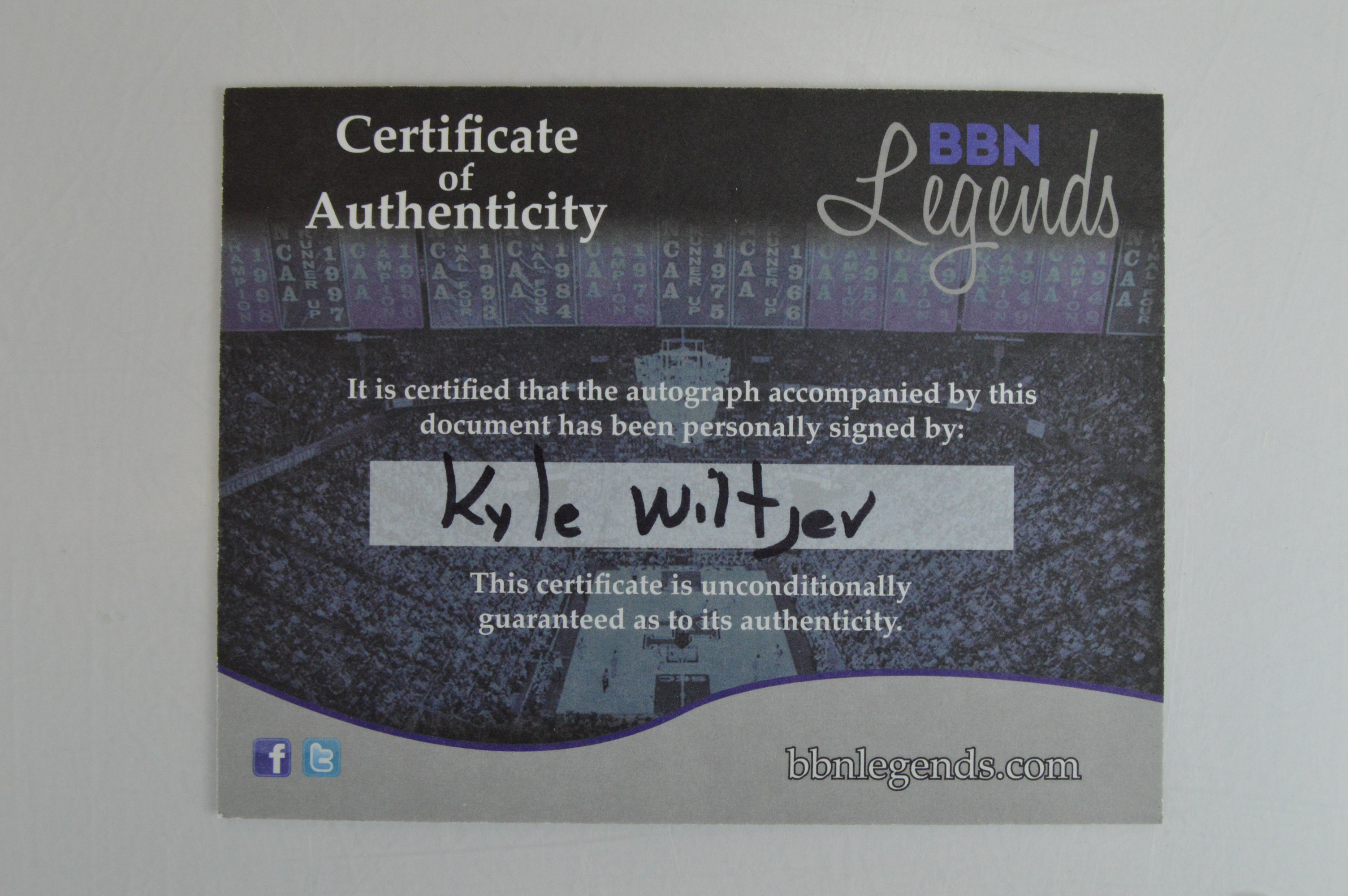 Kyle Wiltjer Autographed Lindy's College Basketball Magazine EBTH