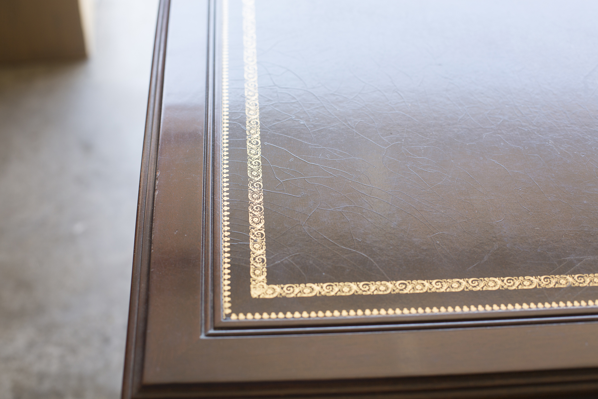 Wooden Desk made by Sligh Furniture in Holland, Michigan EBTH