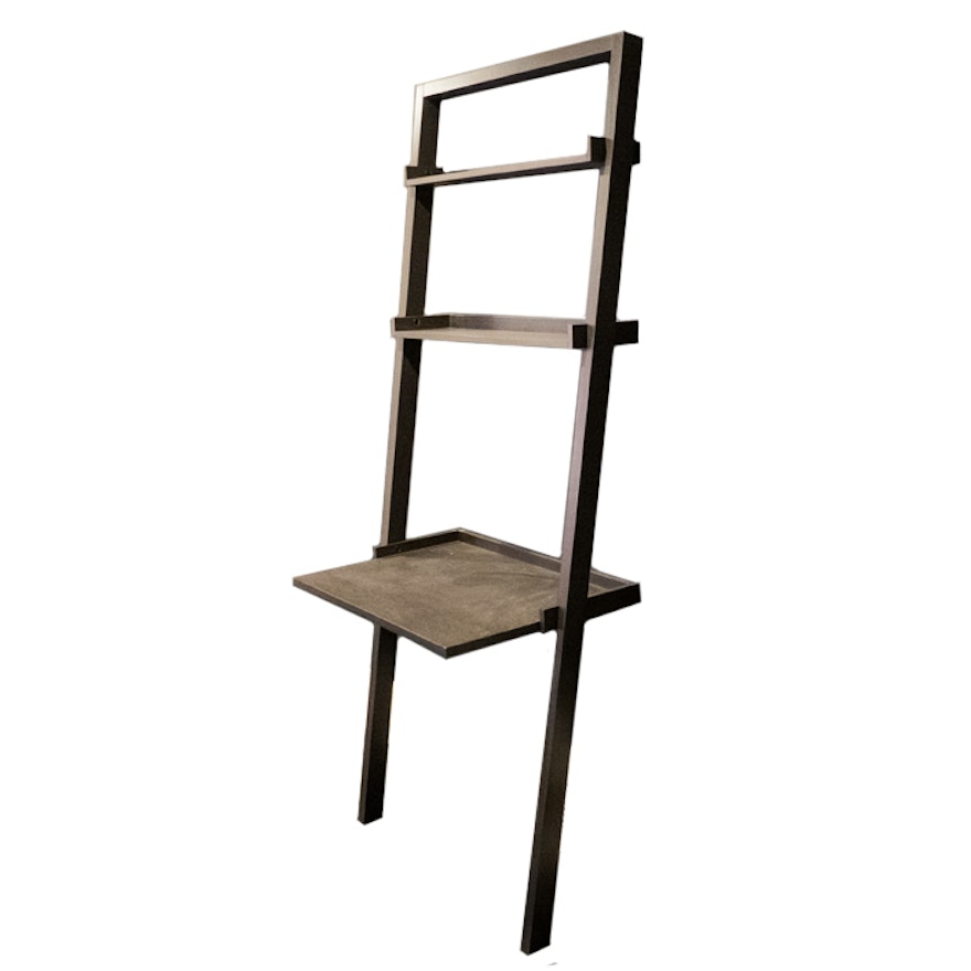 Crate Barrel Sloane Leaning Wall Desk Ebth