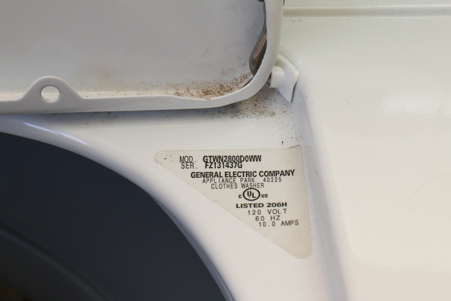 General Electric Washer and Dryer Set EBTH