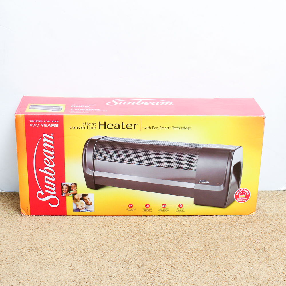 Sunbeam Silent Convection Space Heater | EBTH