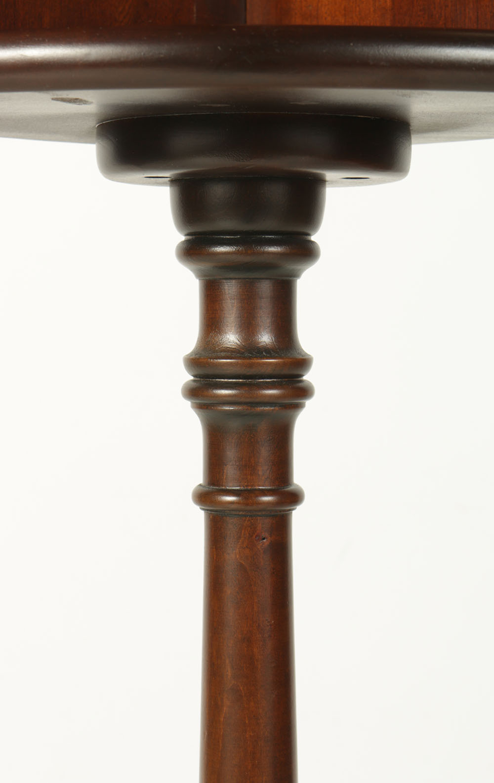 Wooden Pedestal Corner Table or Shelf EBTH