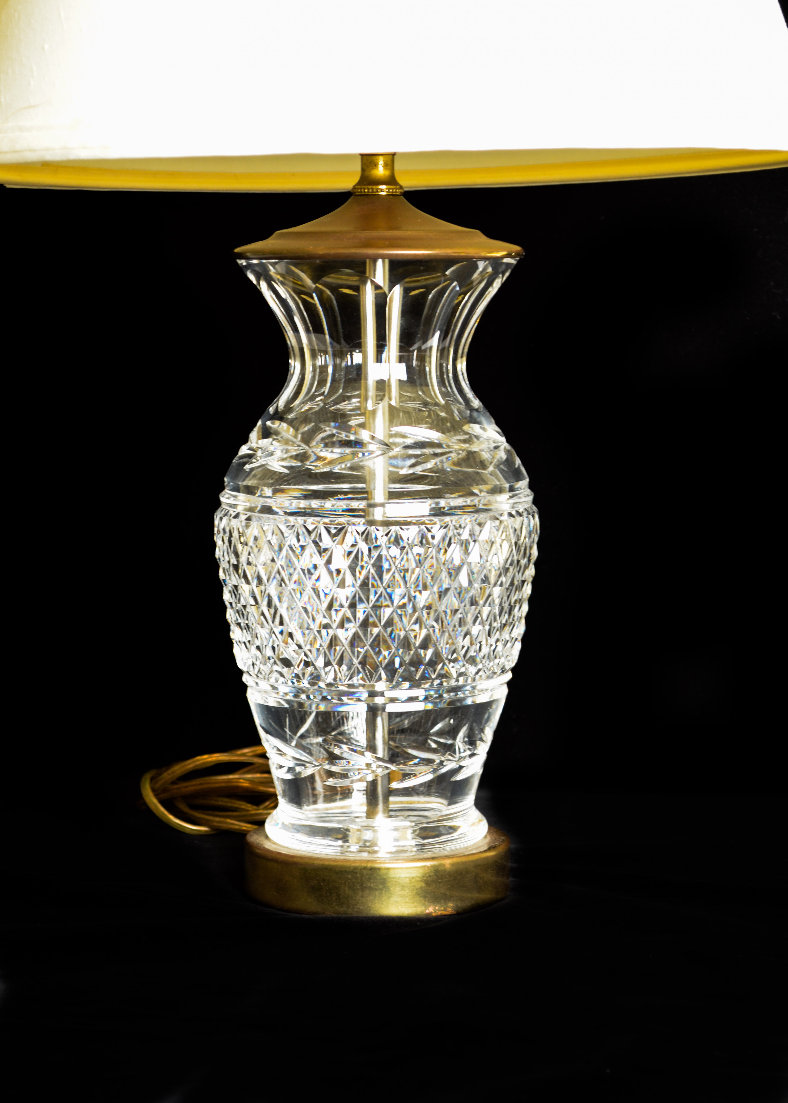 Waterford "Glandor" Crystal Lamp EBTH
