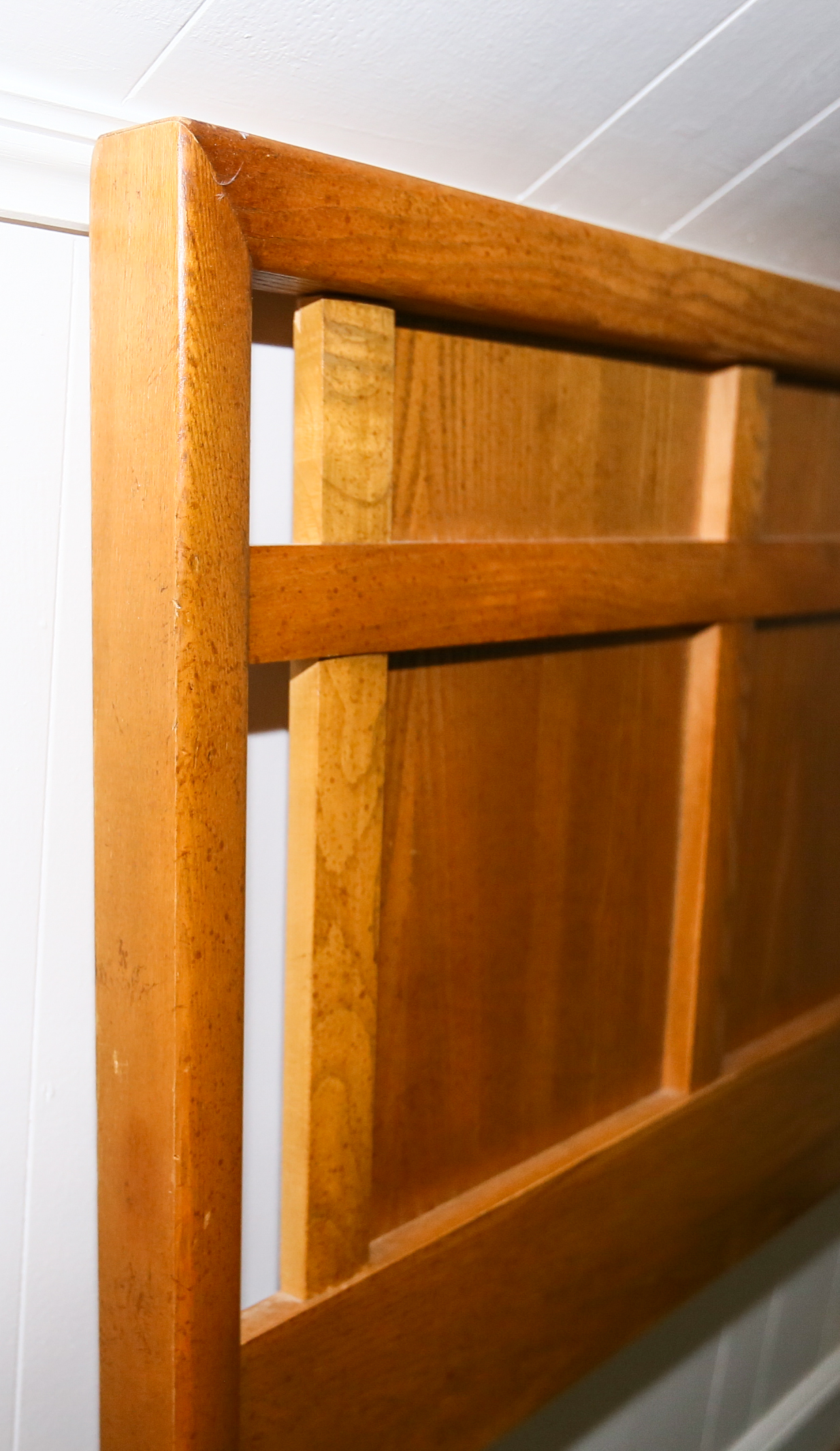 Full Size Oak Headboard EBTH