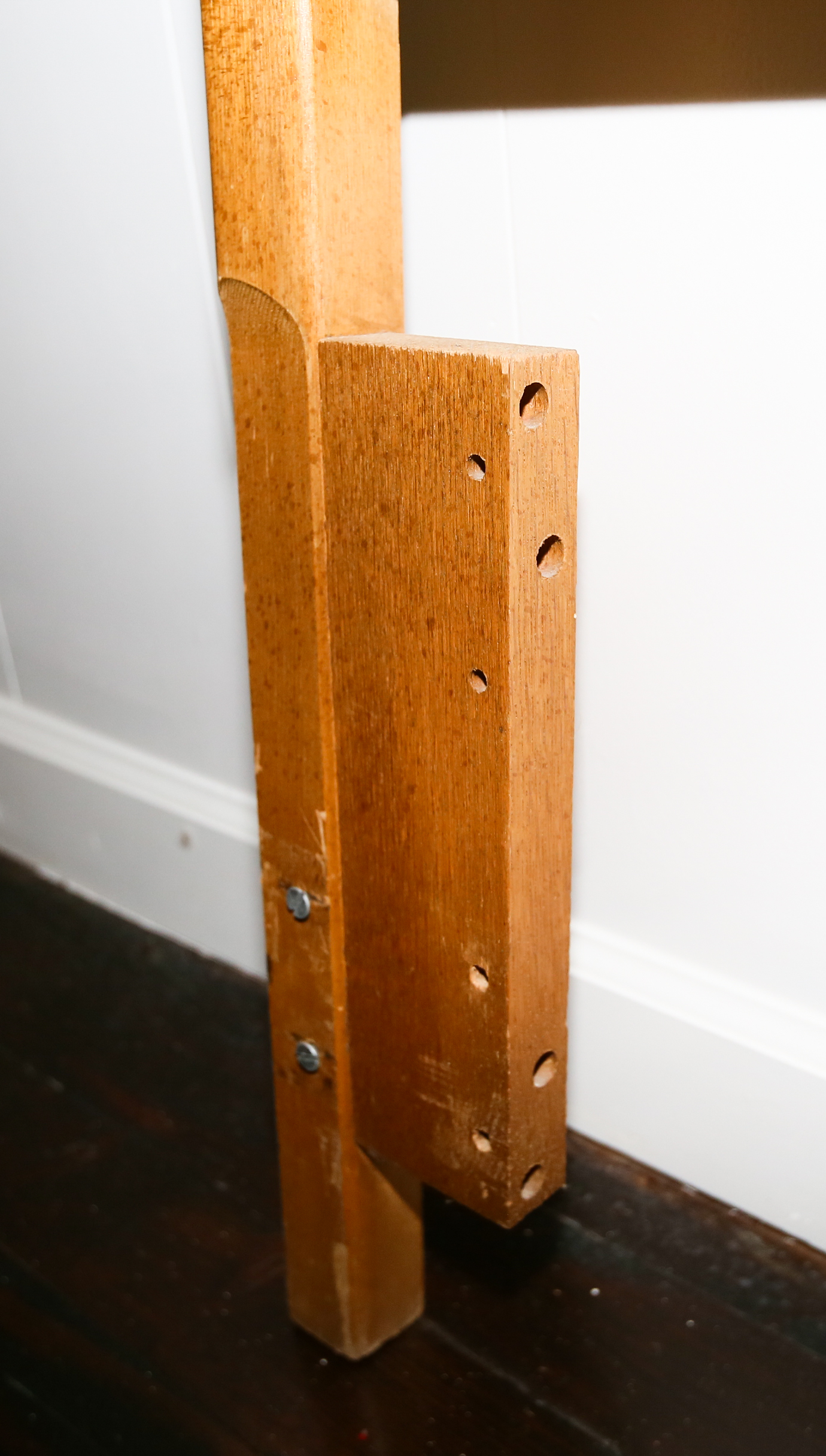 Full Size Oak Headboard EBTH