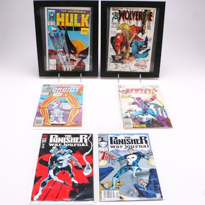 1980s Marvel Comic Books Including "The Incredible Hulk" and "Star Wars Droids" 1980s Marvel Comic Books Including "The Incredible Hulk" and "Star Wars Droids"
