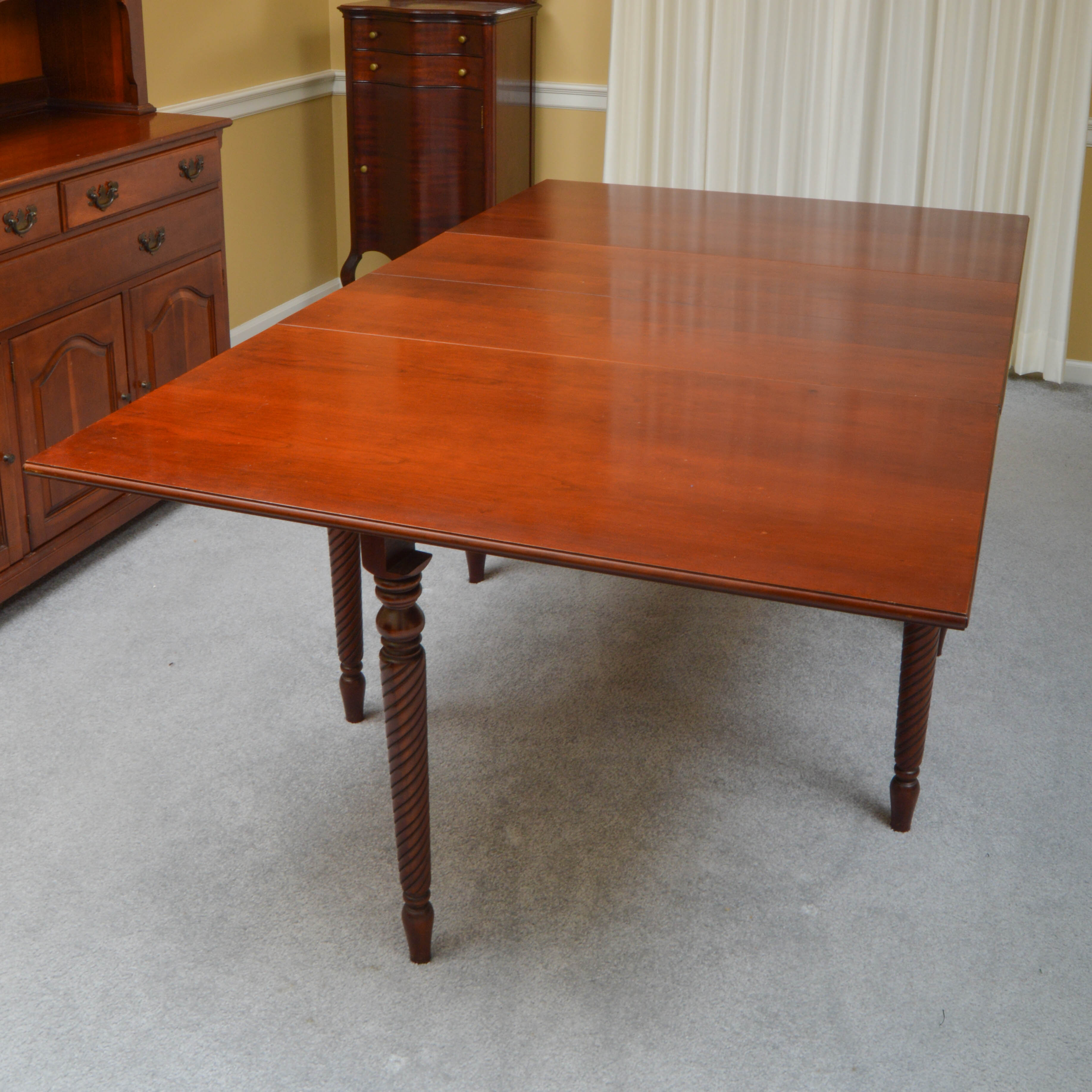 Willett Cherry Drop Leaf Dining Table EBTH