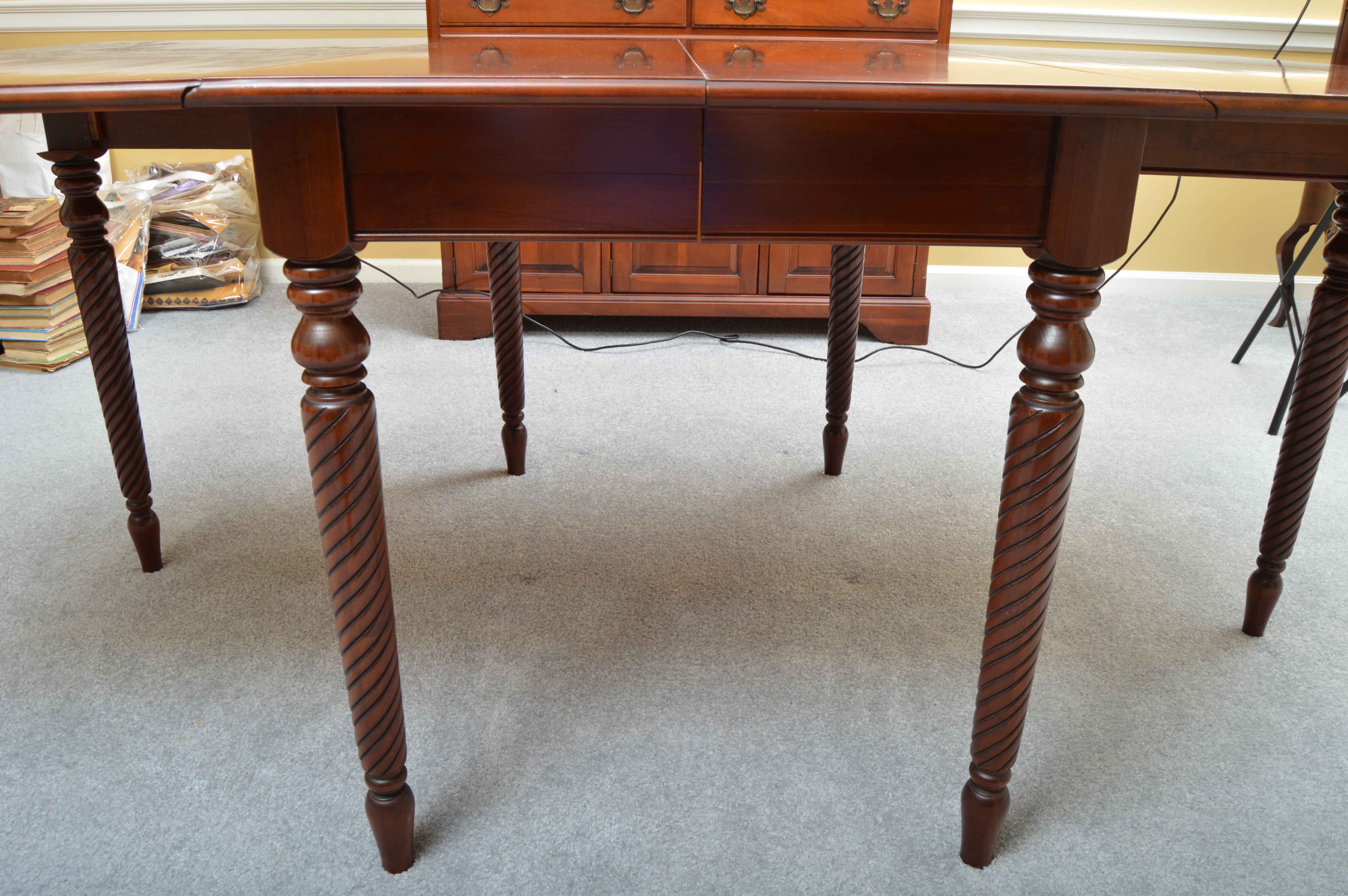 Willett Cherry Drop Leaf Dining Table EBTH