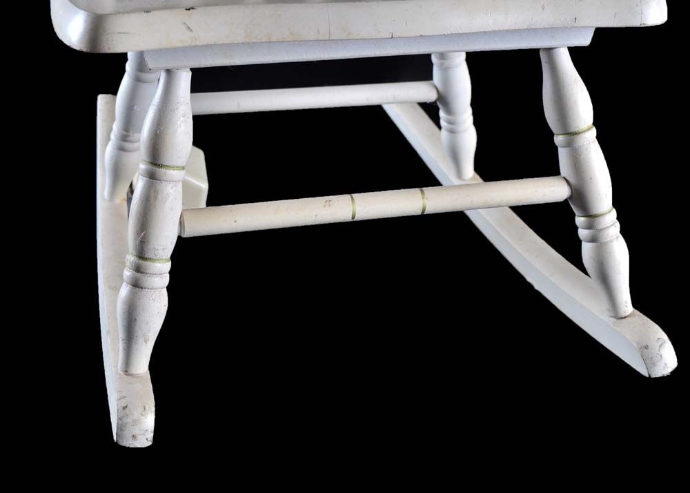 Vintage Child's Musical Rocking Chair EBTH