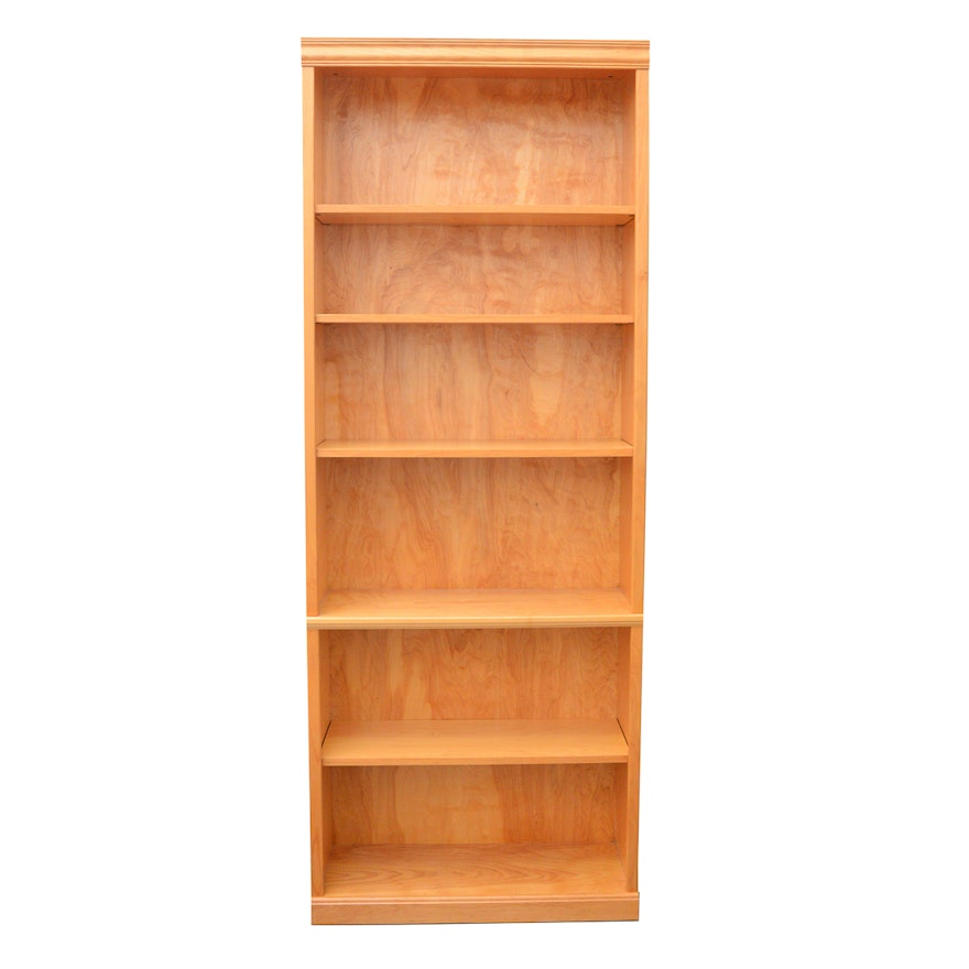 Tall Wooden Bookshelf Ebth