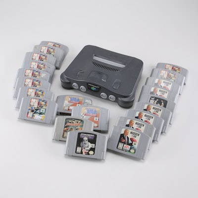 1996 Nintendo 64 with Games