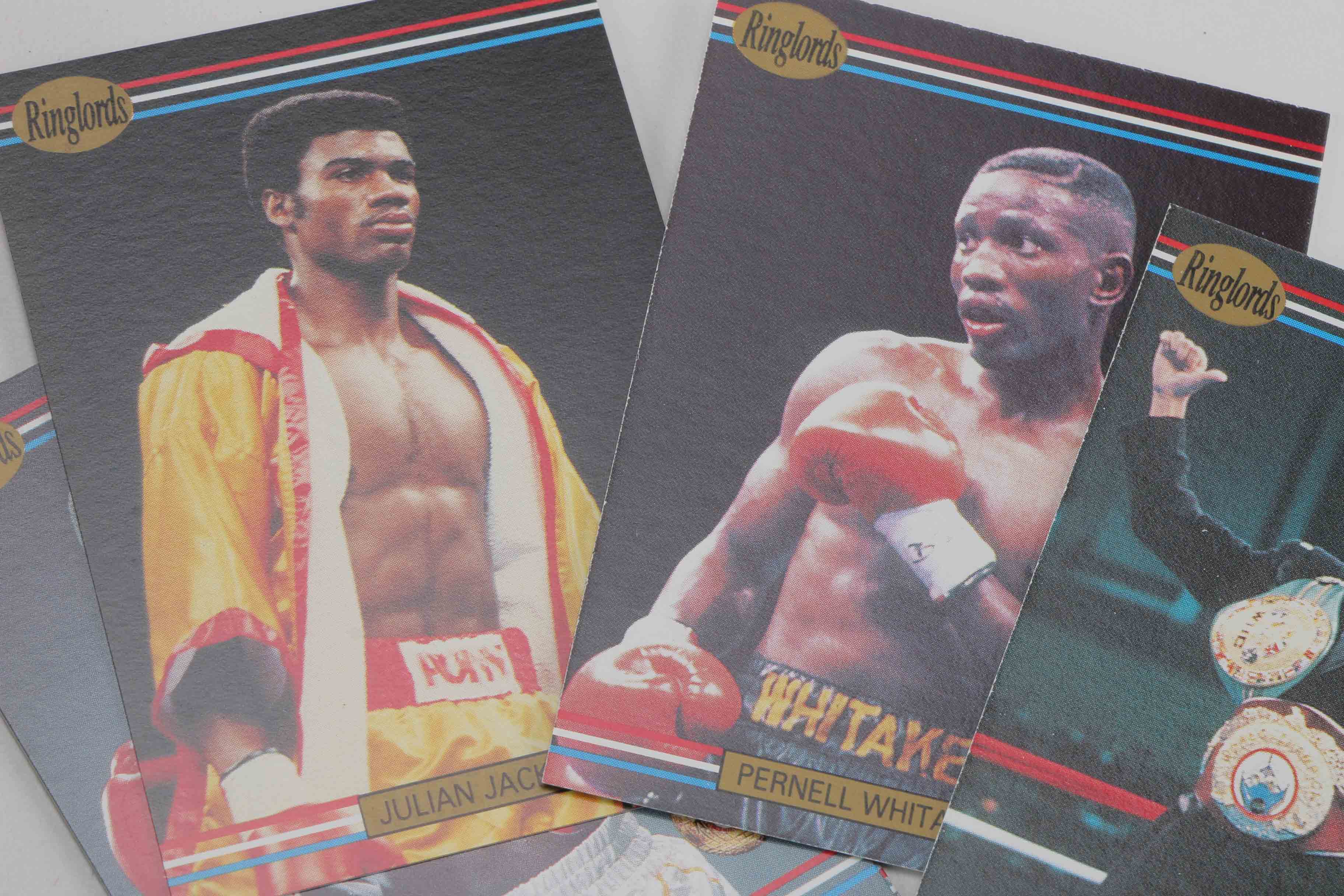 Set of 1991 Ringlords Boxing Cards EBTH