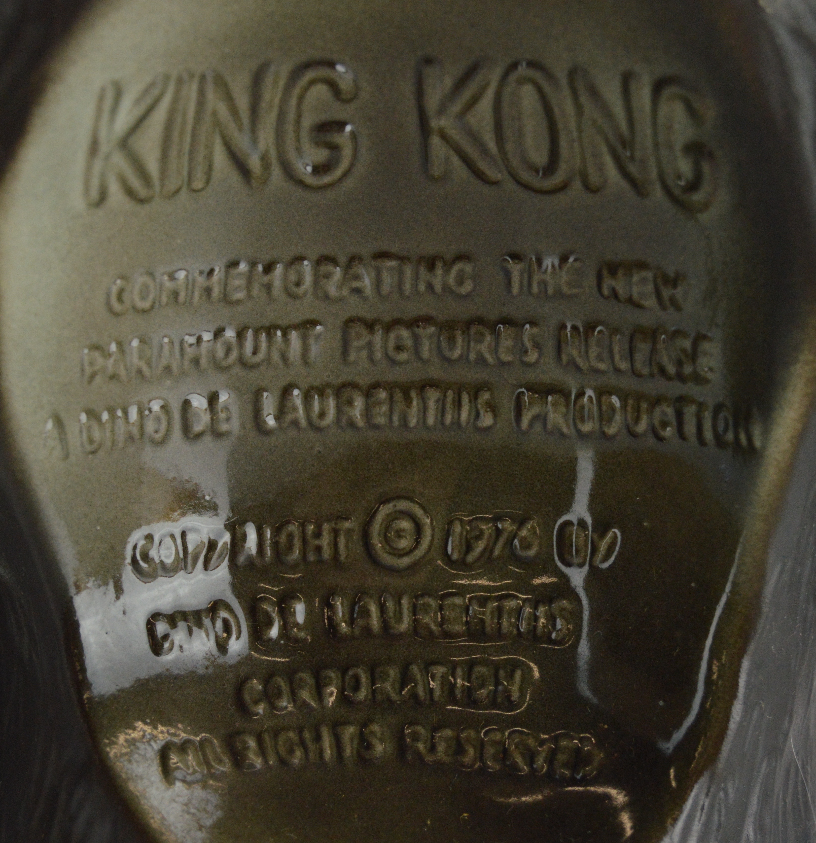 Jim Beam Ceramic King Kong Decanter EBTH