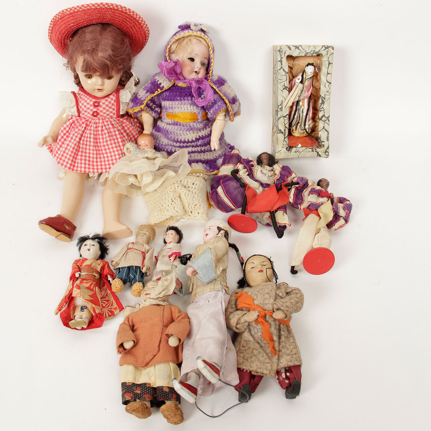 Group of Antique and Vintage Dolls EBTH
