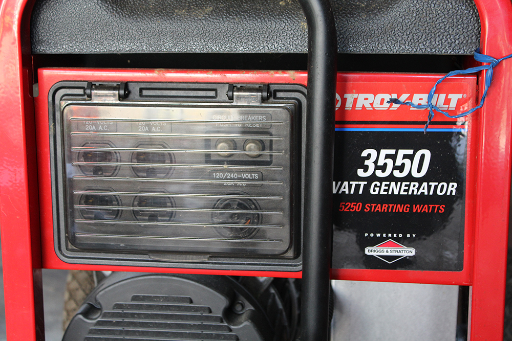 TroyBilt 3550 Watt Portable Generator EBTH