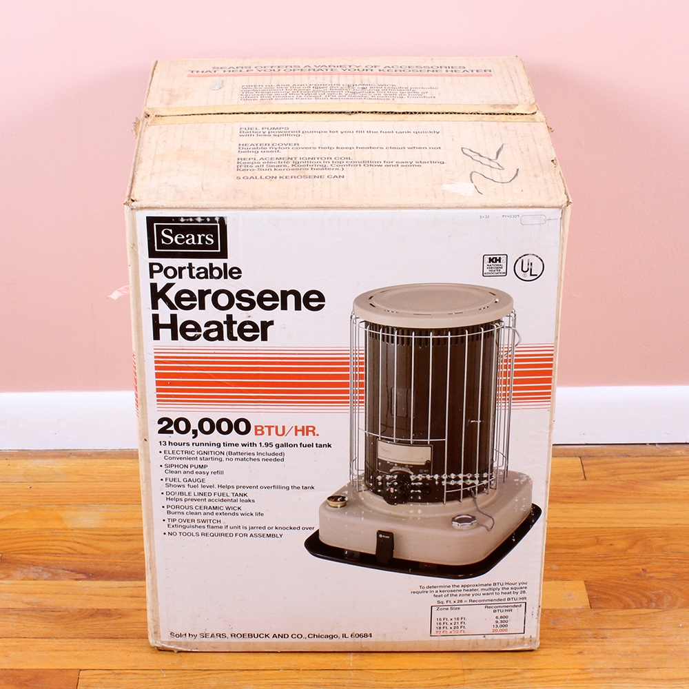 Vintage Sears Kerosene Heater | EBTH