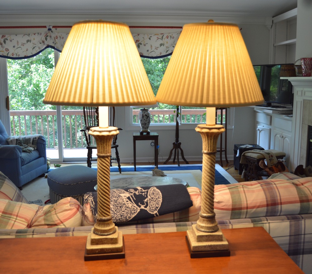 Matching Table Lamps EBTH