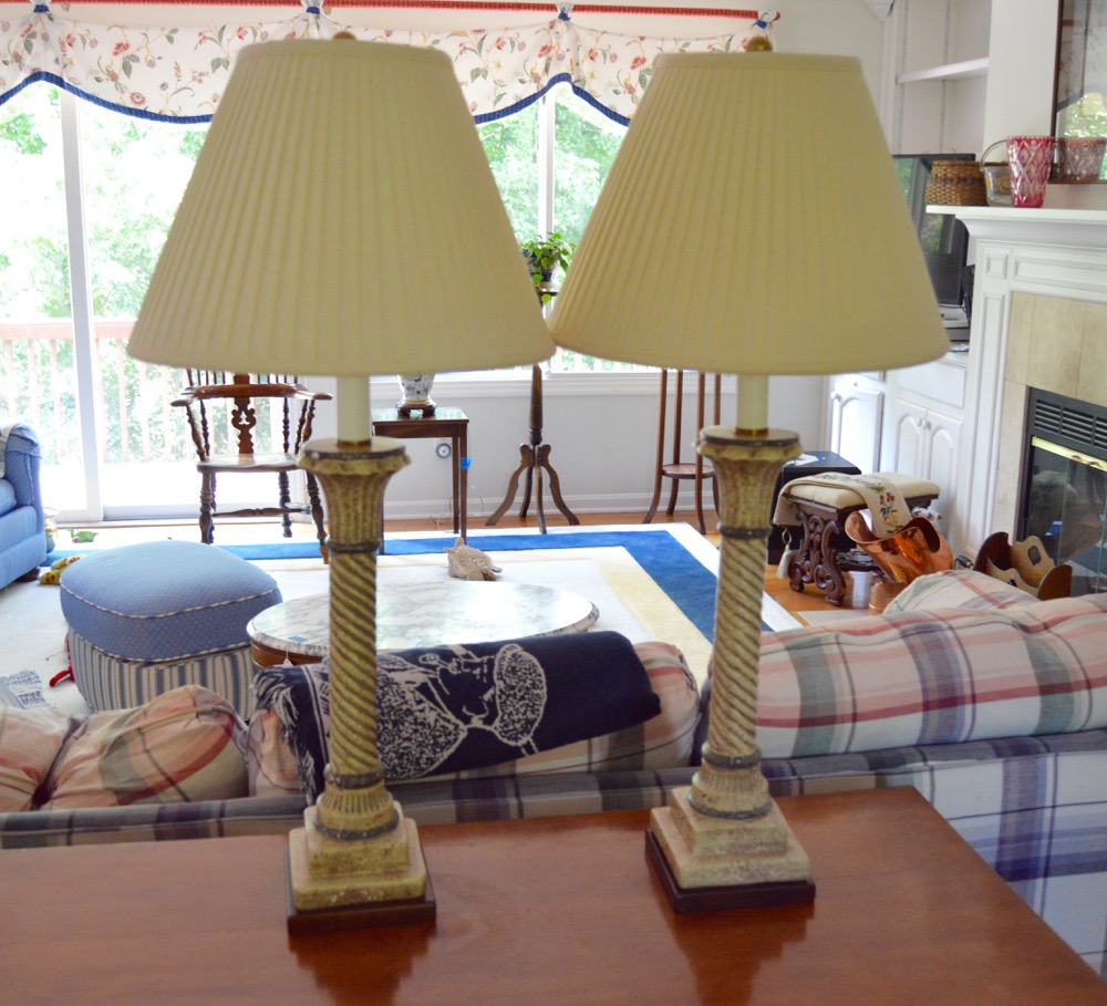 Matching Table Lamps EBTH