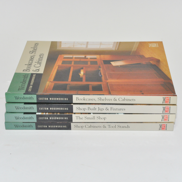 Time Life "Woodsmith" Custom Woodworking Books EBTH