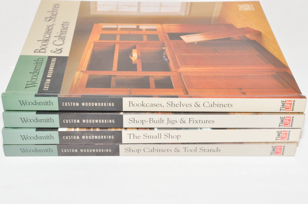 Time Life Woodsmith Custom Woodworking Books EBTH Time Life Woodsmith Custom Woodworking Books EBTH