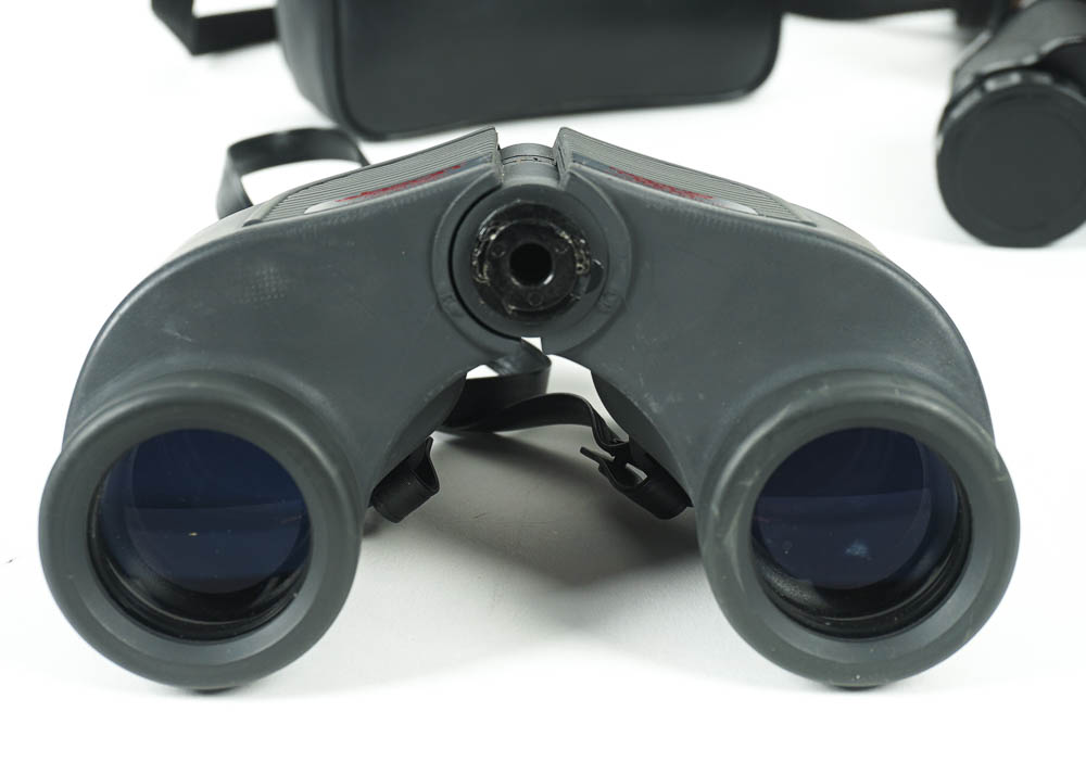 Pair of Bushnell and Jason Binoculars with Cases EBTH