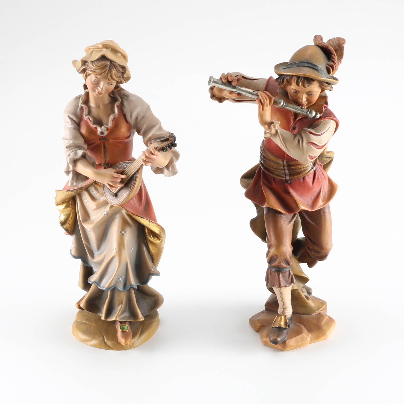 German Carved Wooden Figurines EBTH