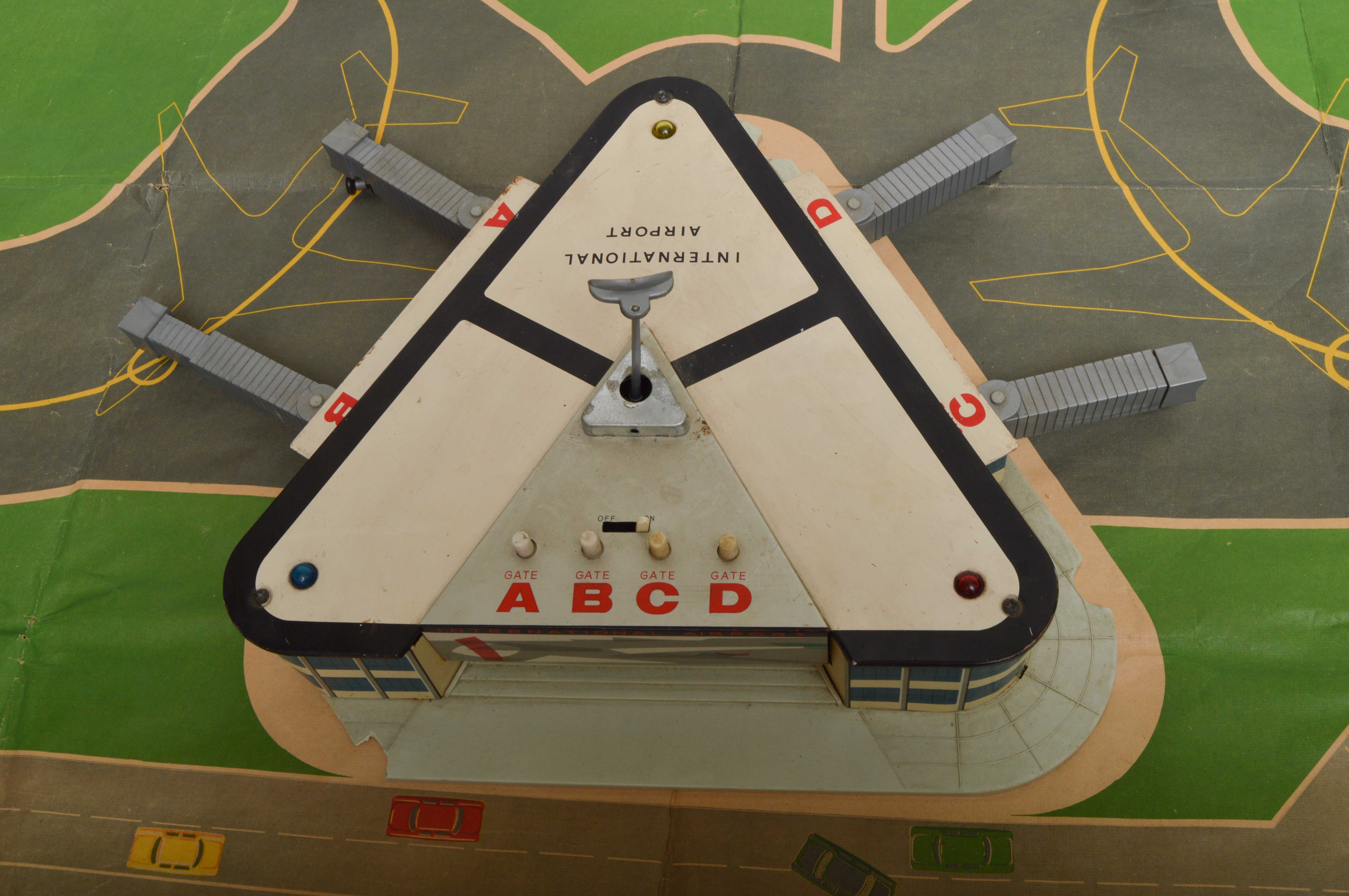 Vintage Toy Airport Terminal and Tarmac EBTH