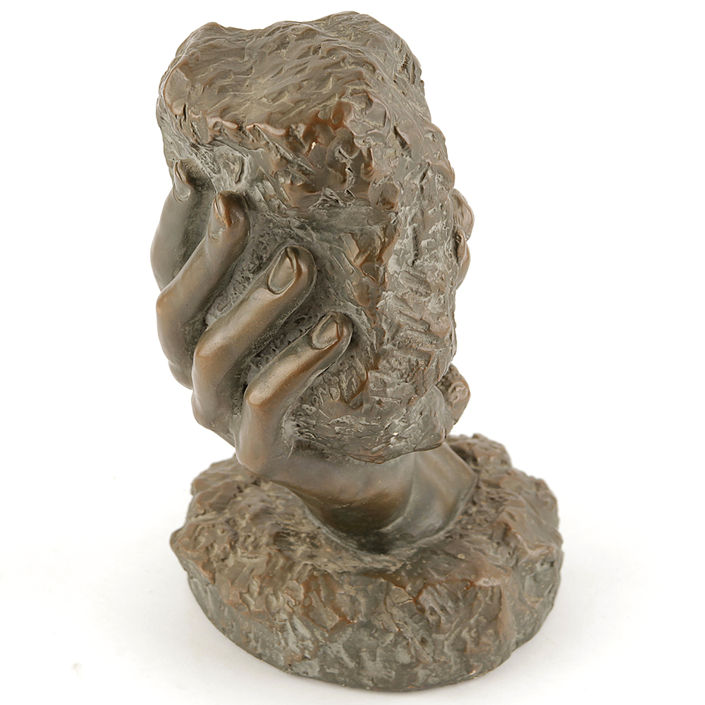Chalkware "Hand of God" Tabletop Sculpture by Marwal Ind. Inc. EBTH
