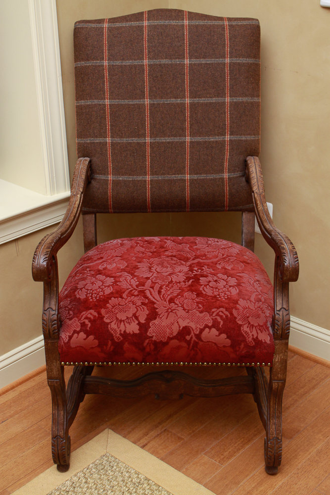 Eight Oversized Upholstered Formal Dining Chairs EBTH