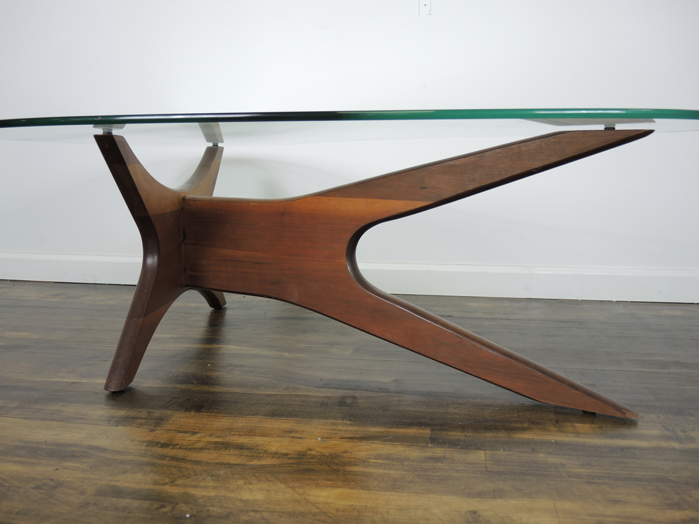 Adrian Pearsall Mid Century Kidney Shaped Coffee Table EBTH