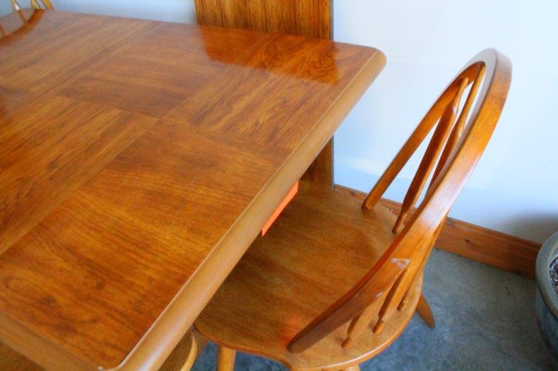 Universal Furniture Trestle Table and Chairs EBTH