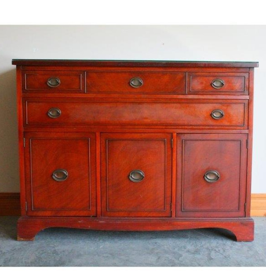Brickwede Brothers Burl Mahogany Sideboard : EBTH Brickwede Brothers Burl Mahogany Sideboard ... - Brickwede Brothers Burl Mahogany Sideboard : EBTH
