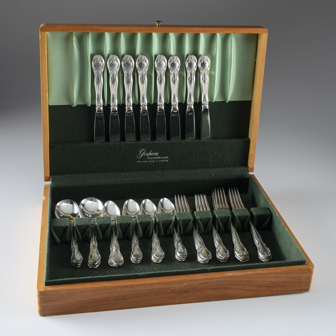 Gorham "New Elegance" Silverplate Flatware EBTH