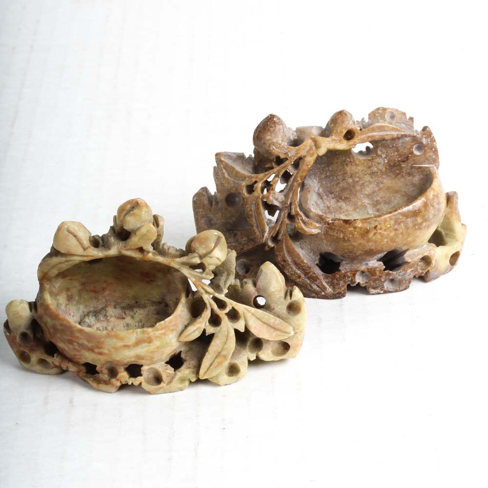 Chinese Carved Soapstone Vessels | EBTH