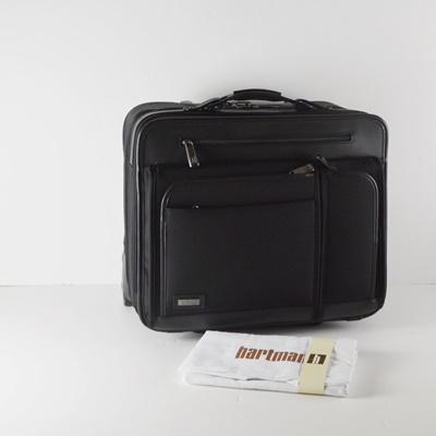 hartmann rolling briefcase