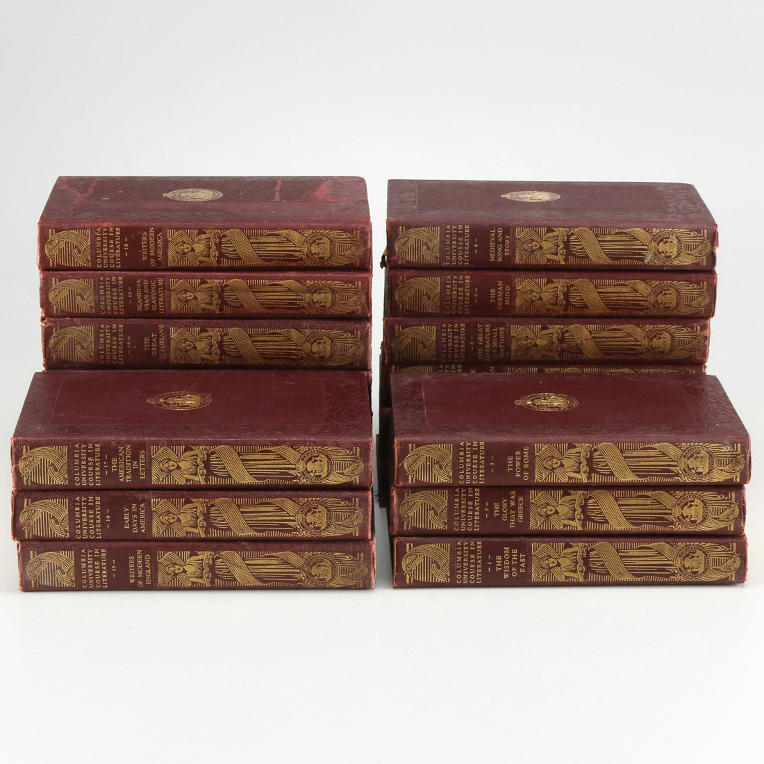 "Columbia University Course in Literature" Volumes 118 Gathering EBTH
