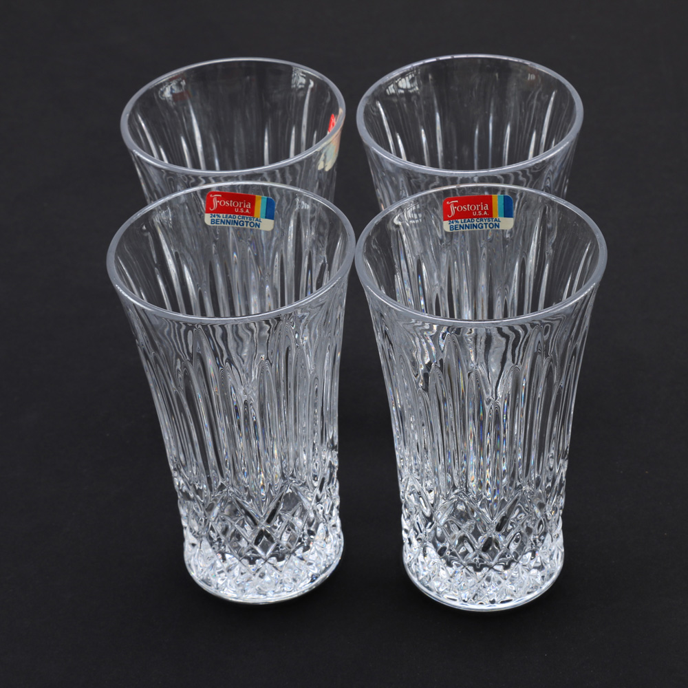 Set of Fostoria Lead Crystal Drinking Glasses EBTH
