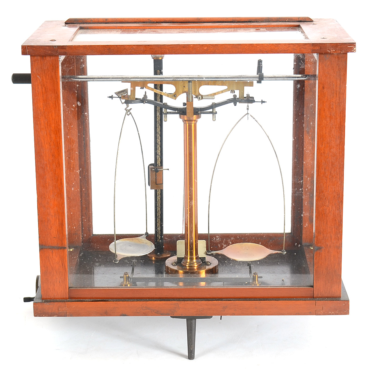 Antique Apothecary Enclosed Balance Beam Scale By E.H. Sargent & Co EBTH